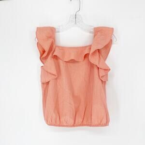 INC International Concepts Ruffle Top Size Small